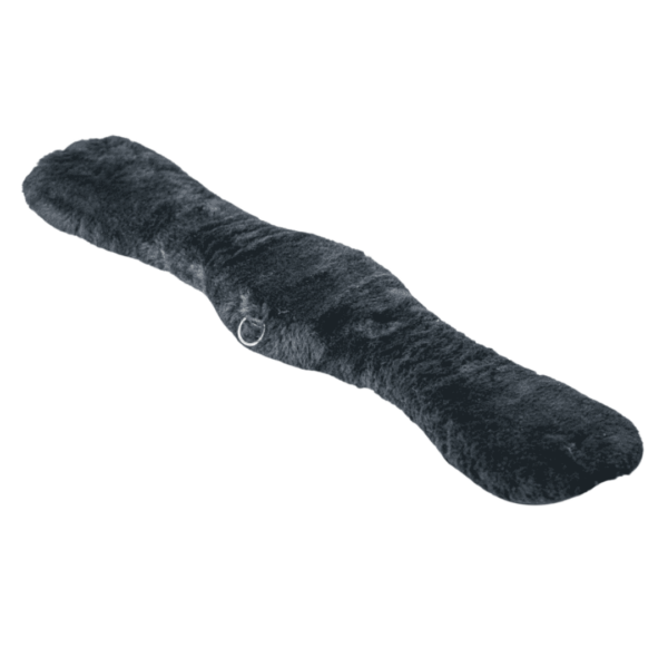 Dressur gjord SLIM LINE Anatomisk sort laeder bagside