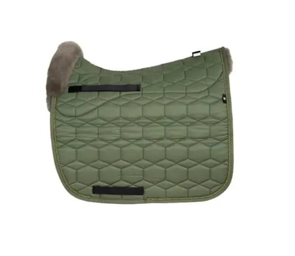 Mattes dressur underlag khaki str L med spine free - Billede 2