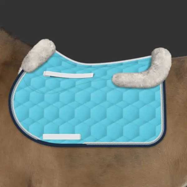 Engelsk underlag Quilt sheen, Spring str. M med lam under. EWWA spine free