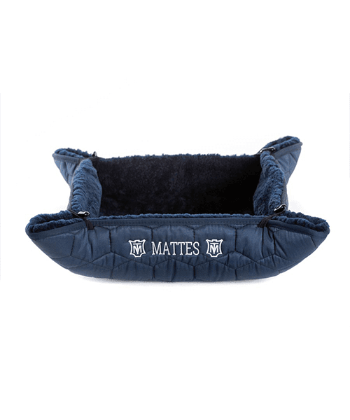 Hundeseng Deluxe “Lucky” NAVY 60x75cm (35x50cm) 18 mm lam