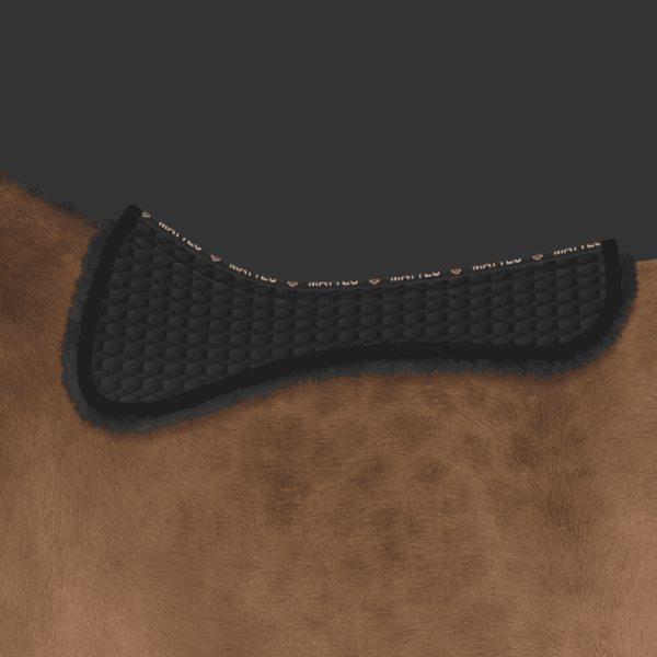 Pads, m. lam under Taupe Islænder str M