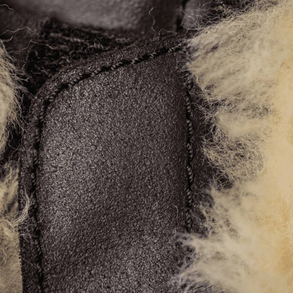 Dressur gjord SLIM-LINE, Asymmetrisk brun læder - Billede 6