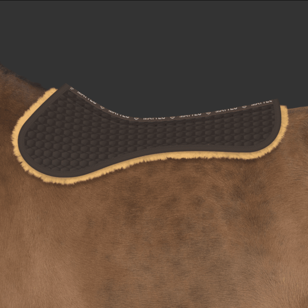 Mattes Pads, m. lam under Brun/Natur Spring str L