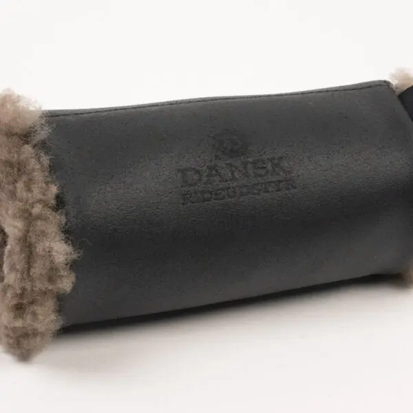Polerings"handske" Brun til læderpleje Mattes/Dansk Rideudstyr