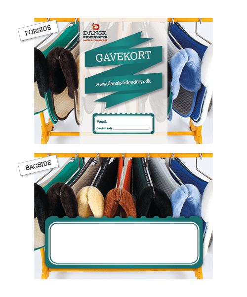 Trykt gavekort