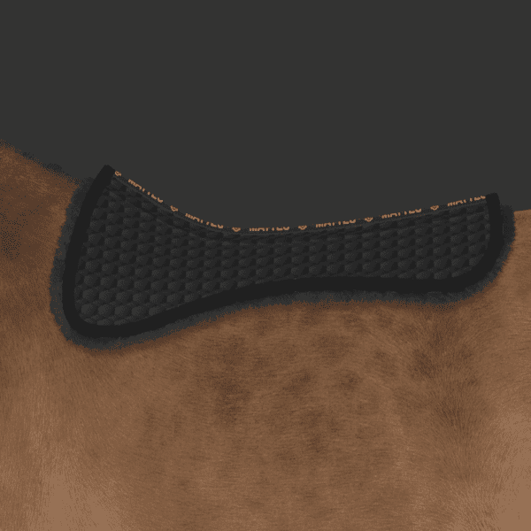 Pads, m. lam under Taupe Islænder str M