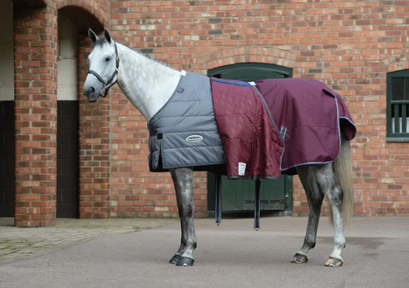 Weatherbeeta Comfitec Plus Dynamic II Detach-A-Neck Medium 220g Grå/Mørke Grøn/Hvid kollektion vinter 2024 - Image 9