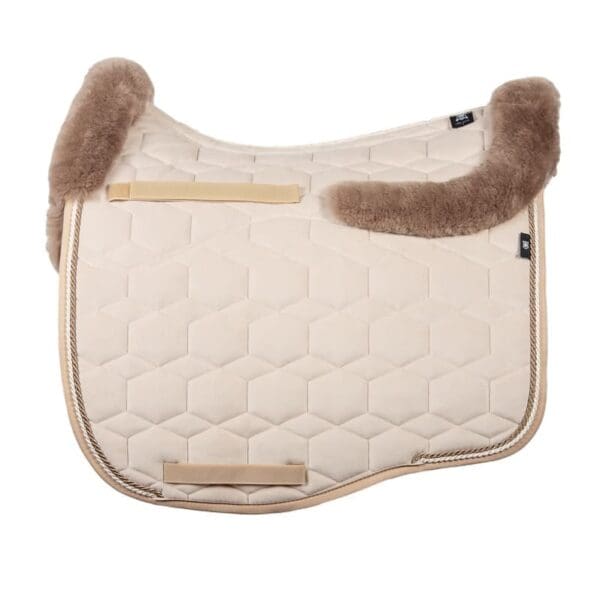 Mattes Eurofit dressur underlag Velvet Creme str L Kollektion 2024 - Billede 3