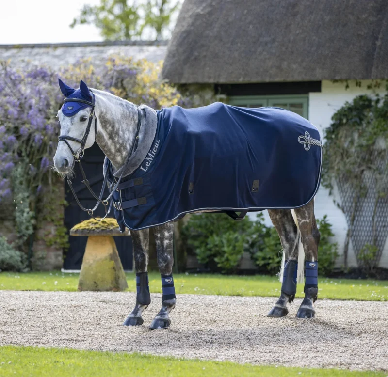 LeMieux Luxe Fleece Rug NAVY 6'3 (140)
