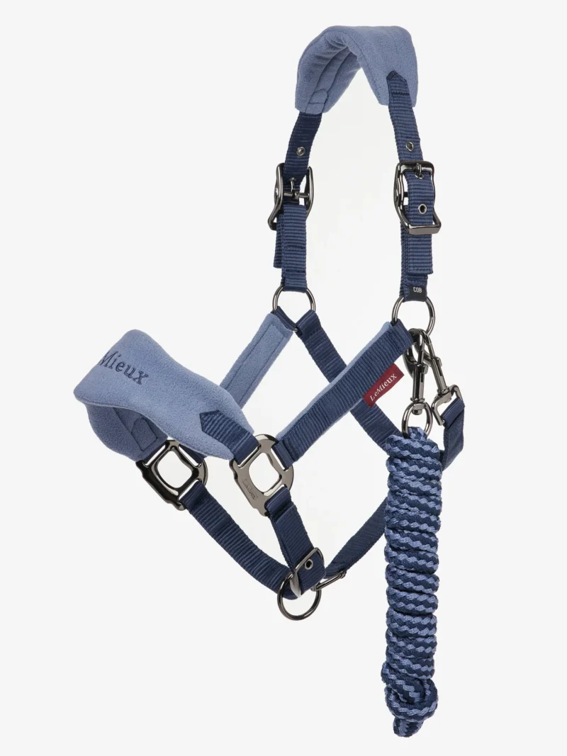 LeMieux Vogue Headcollar & Leadrope Indigo