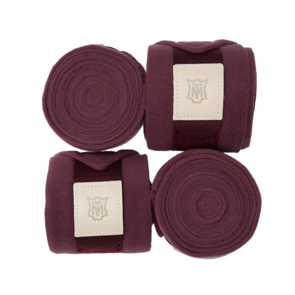 Mattes Fleece Bandager Blackberry 3,5 m